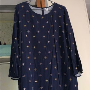 Barely worn! Old navy 3/4 sleeve dress
